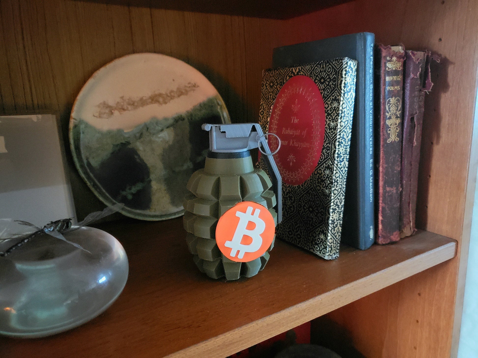 Bitcoin Grenade!!! | Make a Bold Statement with this Realistic Bitcoin Grenade!