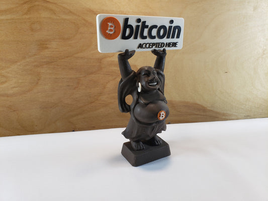 Bitcoin Buddha! Bitcoin Accepted Here!