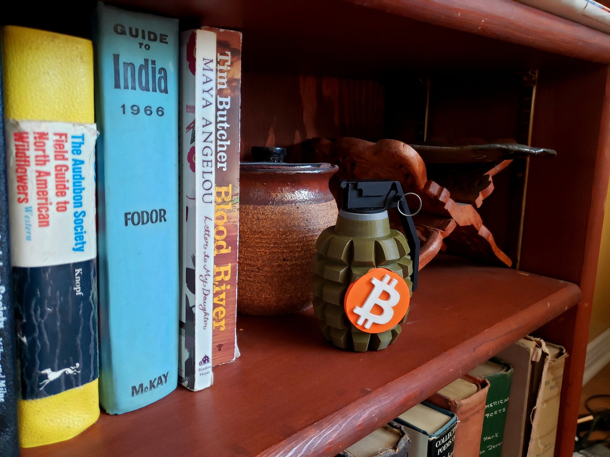 Bitcoin Grenade!!! | Make a Bold Statement with this Realistic Bitcoin Grenade!