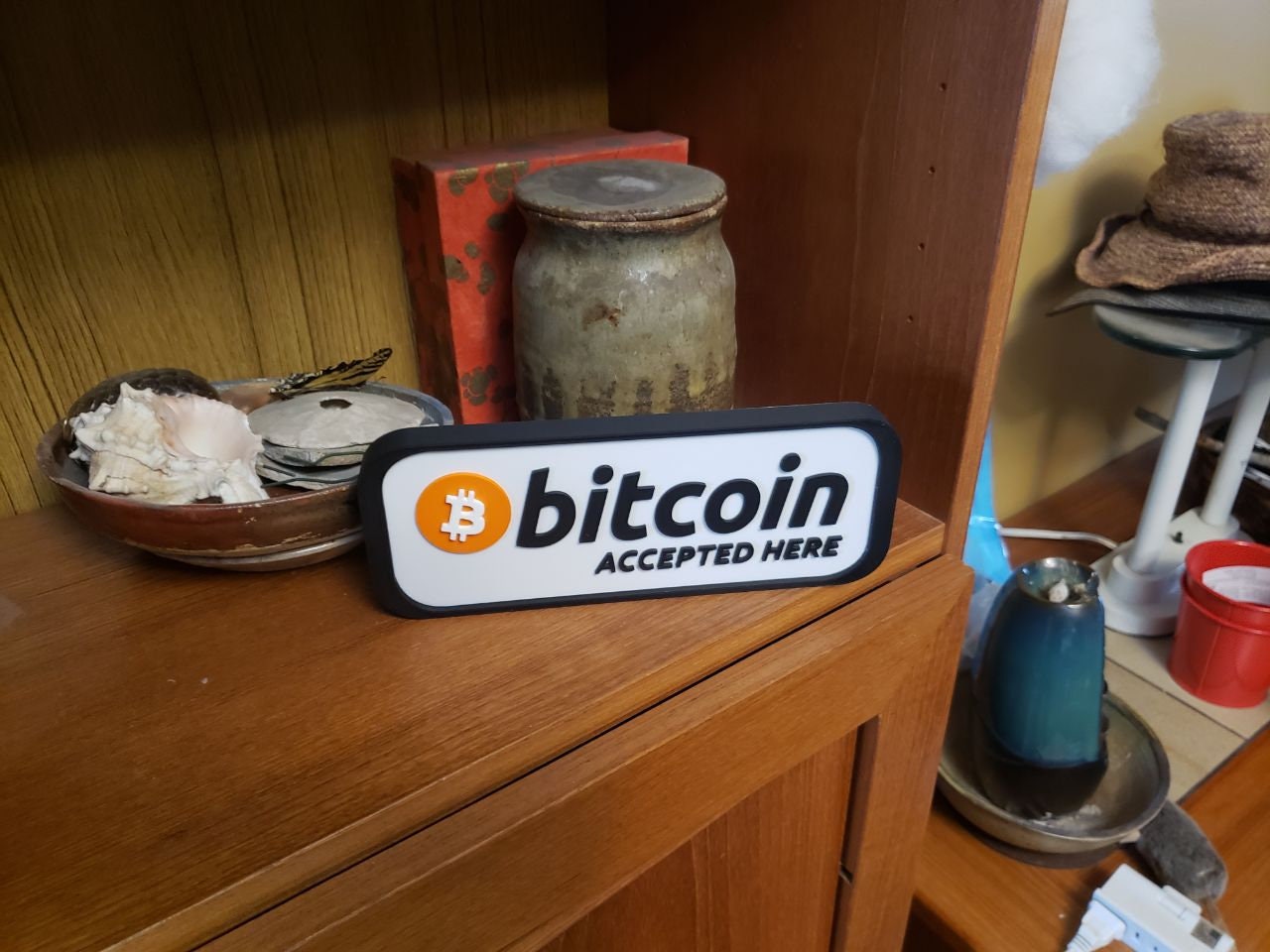 Bitcoin Accepted Here Sign!